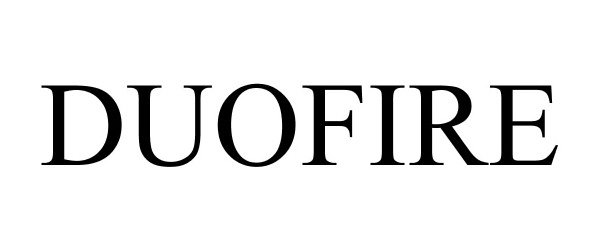 Trademark Logo DUOFIRE