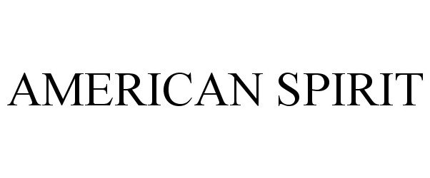 Trademark Logo AMERICAN SPIRIT