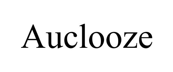 Trademark Logo AUCLOOZE