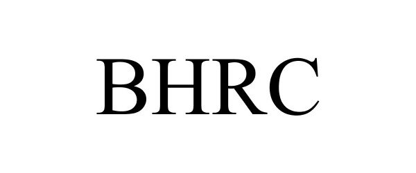 Trademark Logo BHRC