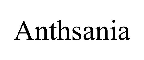 Trademark Logo ANTHSANIA