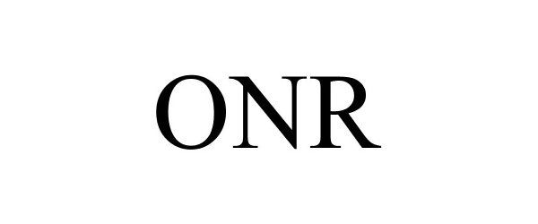 Trademark Logo ONR