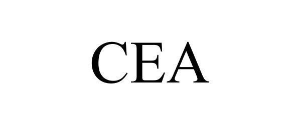 Trademark Logo CEA