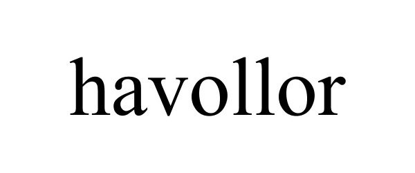 Trademark Logo HAVOLLOR