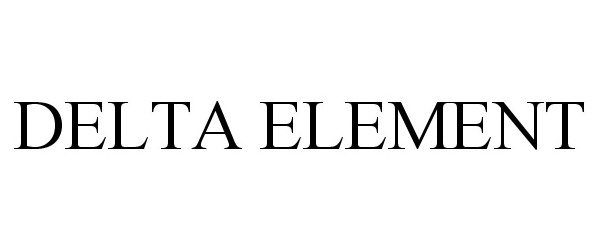  DELTA ELEMENT