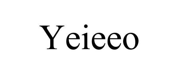 Trademark Logo YEIEEO