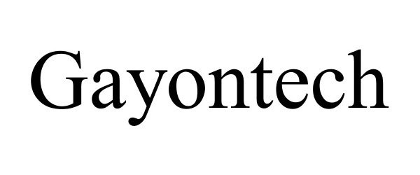Trademark Logo GAYONTECH