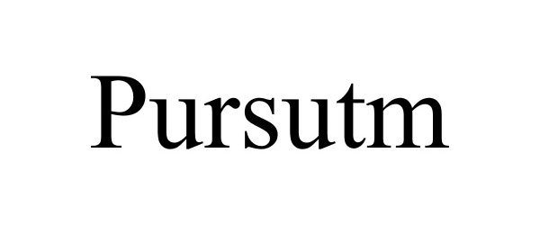 Trademark Logo PURSUTM