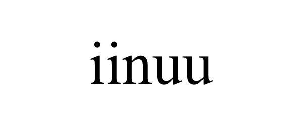 Trademark Logo IINUU