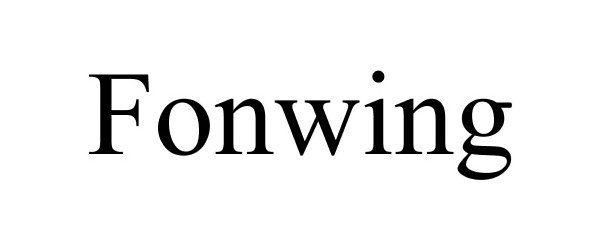 Trademark Logo FONWING