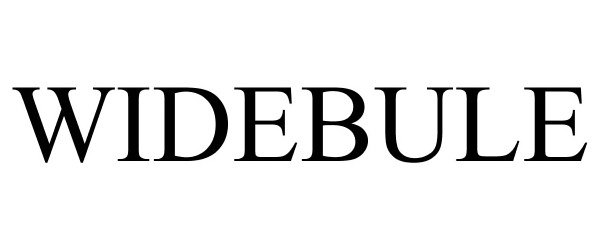 Trademark Logo WIDEBULE