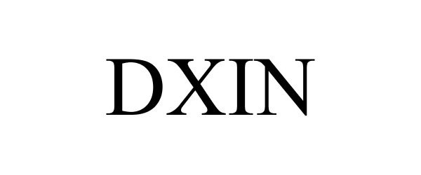 Trademark Logo DXIN