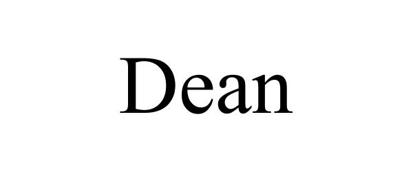 Trademark Logo DEAN