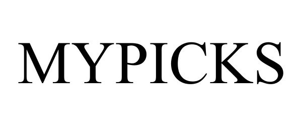 Trademark Logo MYPICKS