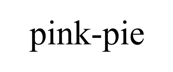 Trademark Logo PINK-PIE