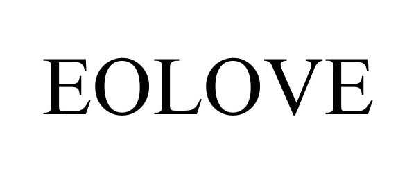 Trademark Logo EOLOVE