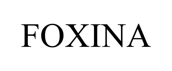 Trademark Logo FOXINA