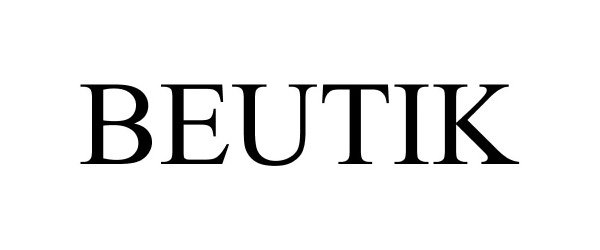 Trademark Logo BEUTIK