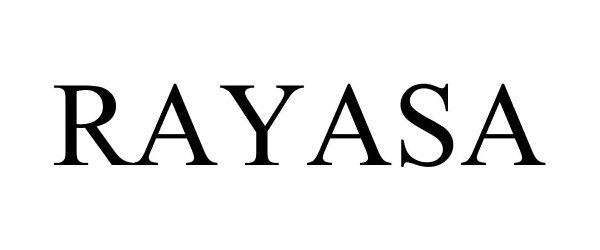 Trademark Logo RAYASA