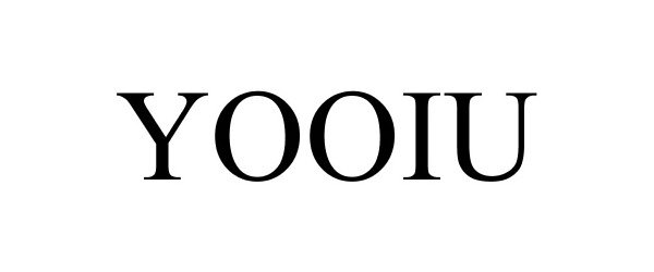 Trademark Logo YOOIU