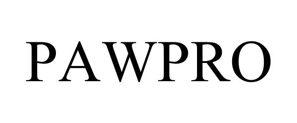 Trademark Logo PAWPRO