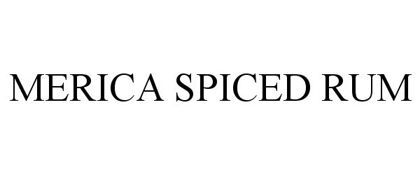  MERICA SPICED RUM