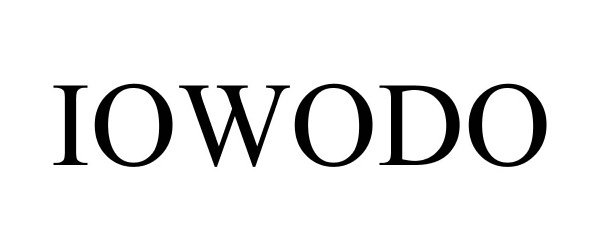 Trademark Logo IOWODO