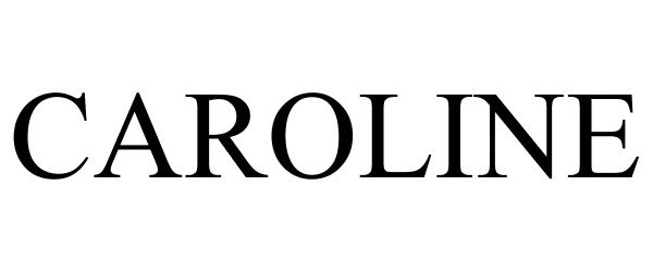 Trademark Logo CAROLINE