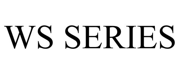 Trademark Logo WS SERIES