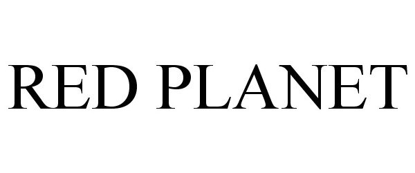 Trademark Logo RED PLANET