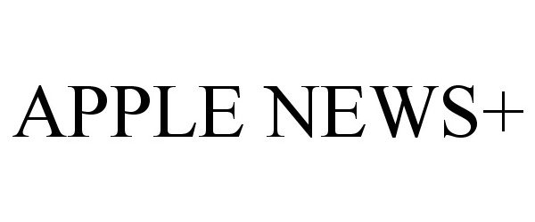 Trademark Logo APPLE NEWS+