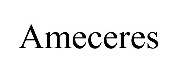 Trademark Logo AMECERES