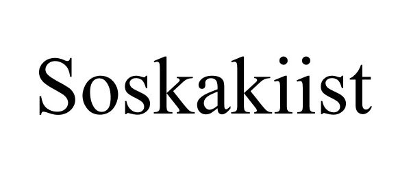  SOSKAKIIST