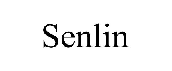 Trademark Logo SENLIN
