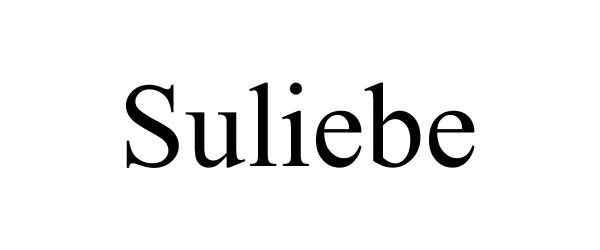 Trademark Logo SULIEBE