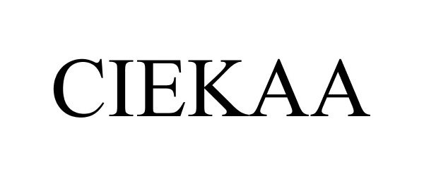 Trademark Logo CIEKAA
