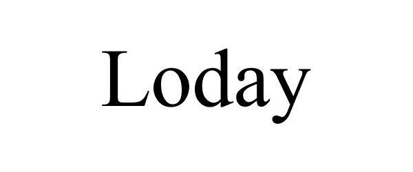 Trademark Logo LODAY