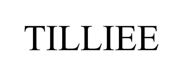 Trademark Logo TILLIEE