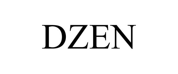 Trademark Logo DZEN