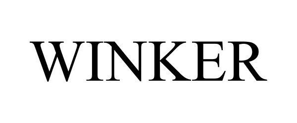 Trademark Logo WINKER