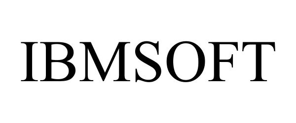 Trademark Logo IBMSOFT