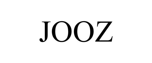 Trademark Logo JOOZ