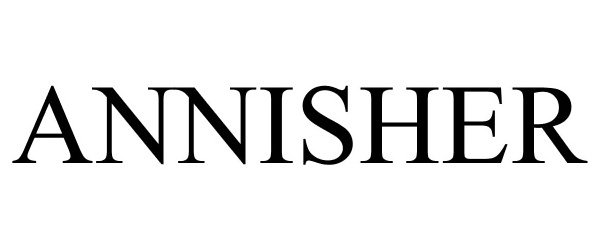 Trademark Logo ANNISHER