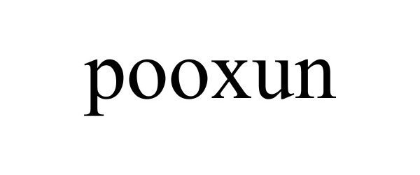  POOXUN