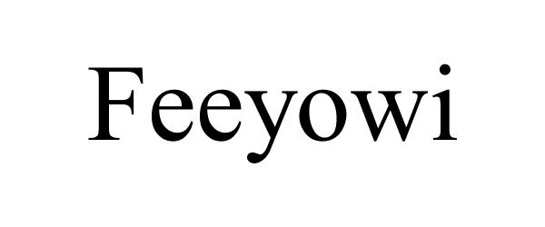 Trademark Logo FEEYOWI