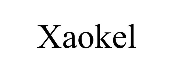 Trademark Logo XAOKEL