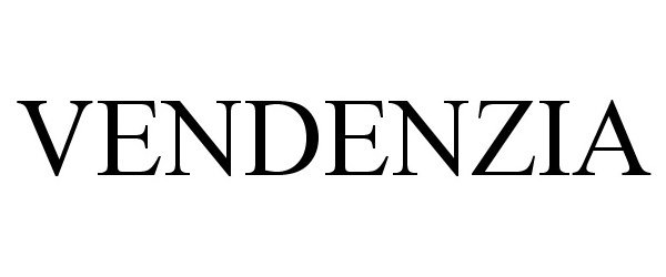 Trademark Logo VENDENZIA