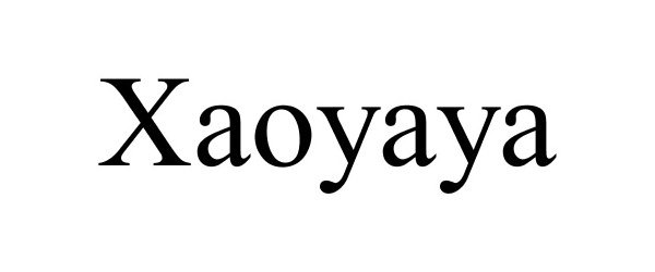 Trademark Logo XAOYAYA