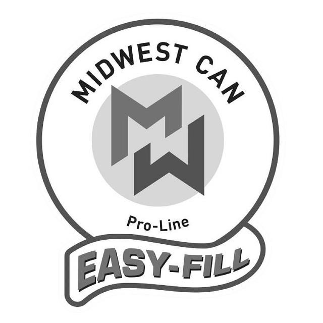 Trademark Logo MIDWEST CAN MW PRO-LINE EASY-FILL