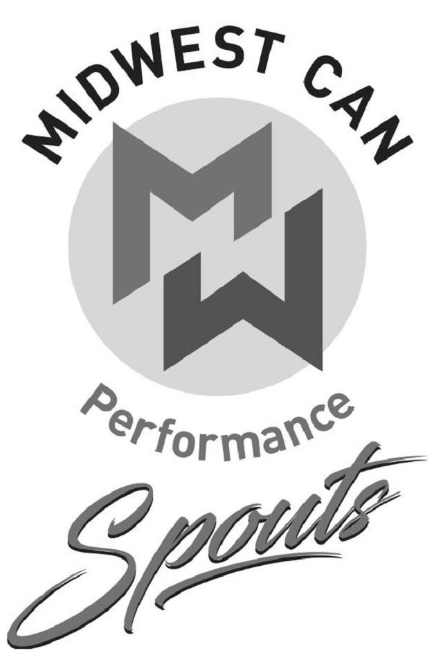 Trademark Logo MIDWEST CAN MW PERFORMANCE SPOUTS